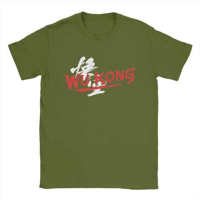 "Wukong" Dynamic Army Green - Black Myth Wukong T-shirt