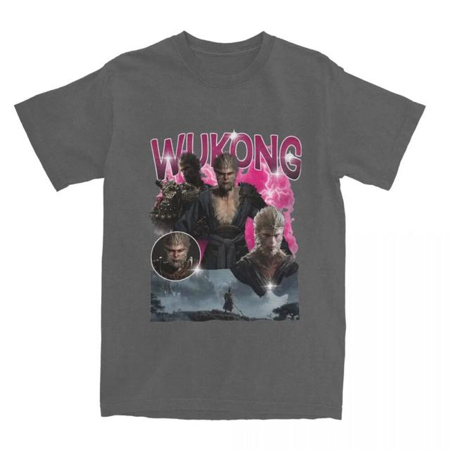 Sun Wukong Adventure Dark Grey - Black Myth : Wukong T-Shirt