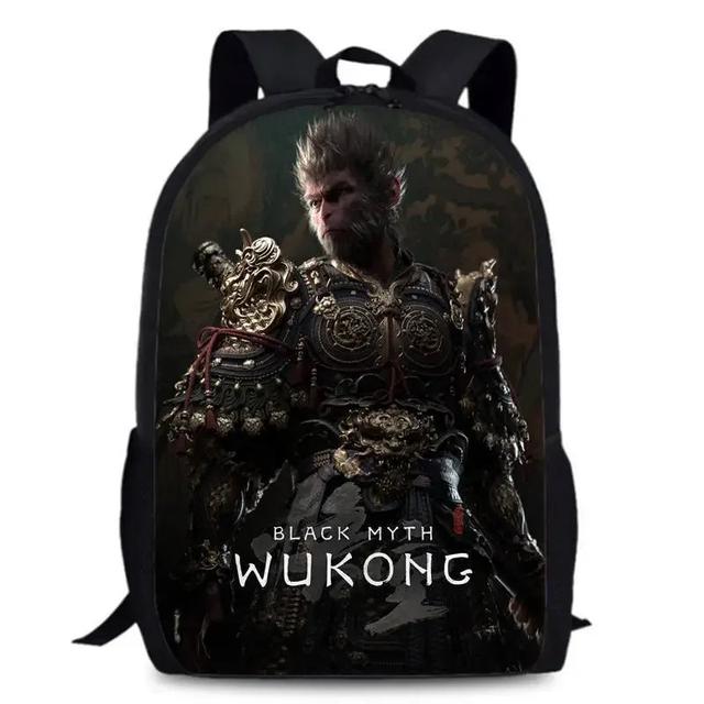 Golden Headband Messenger Bag - Black Myth : Wukong