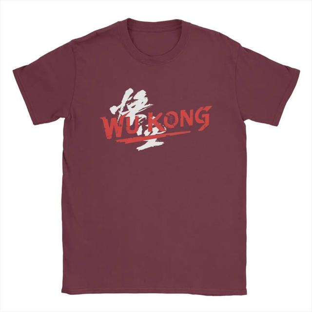 "Wukong" Dynamic Burgundy - Black Myth Wukong T-shirt